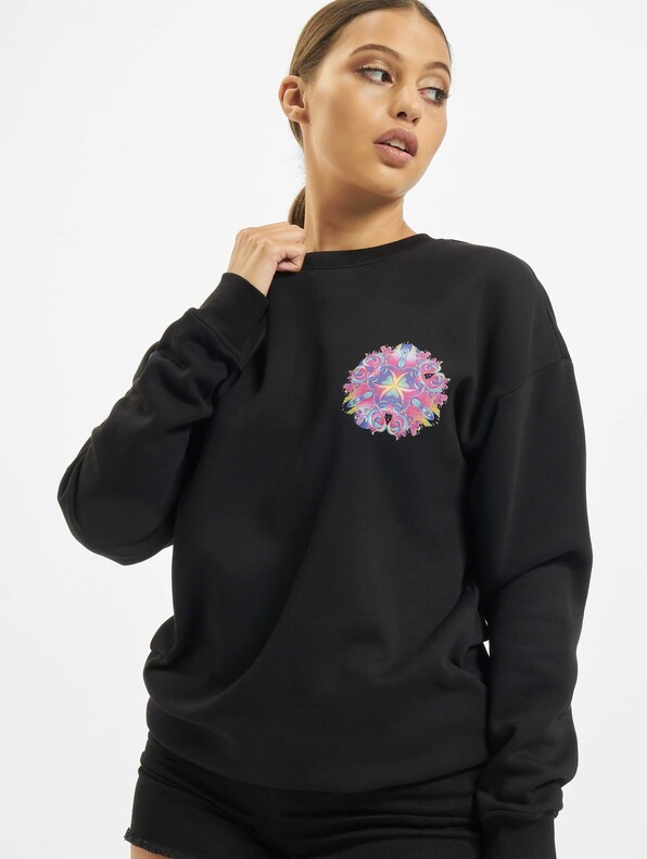 Ladies Psychadelic Mandala Crewneck-0