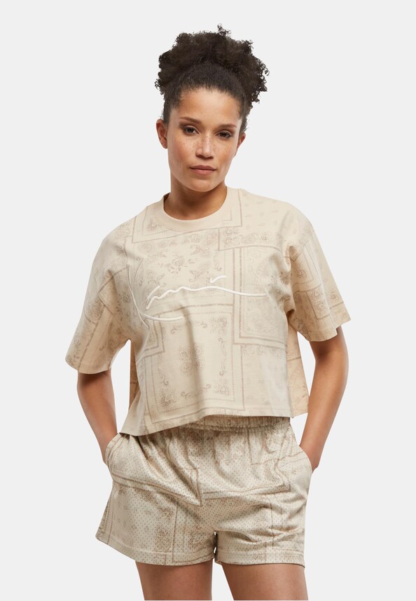 Signature Paisley Crop -0