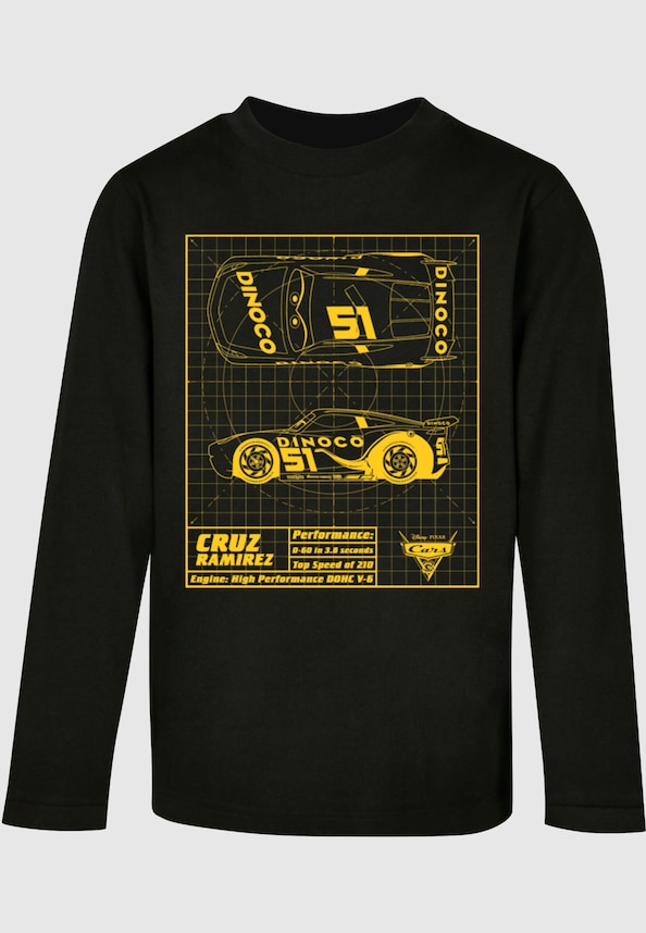 Kids Cars - Cruz Ramirez Blueprint Longsleeve-0