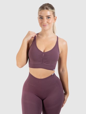 Sport BH Solid Scrunch