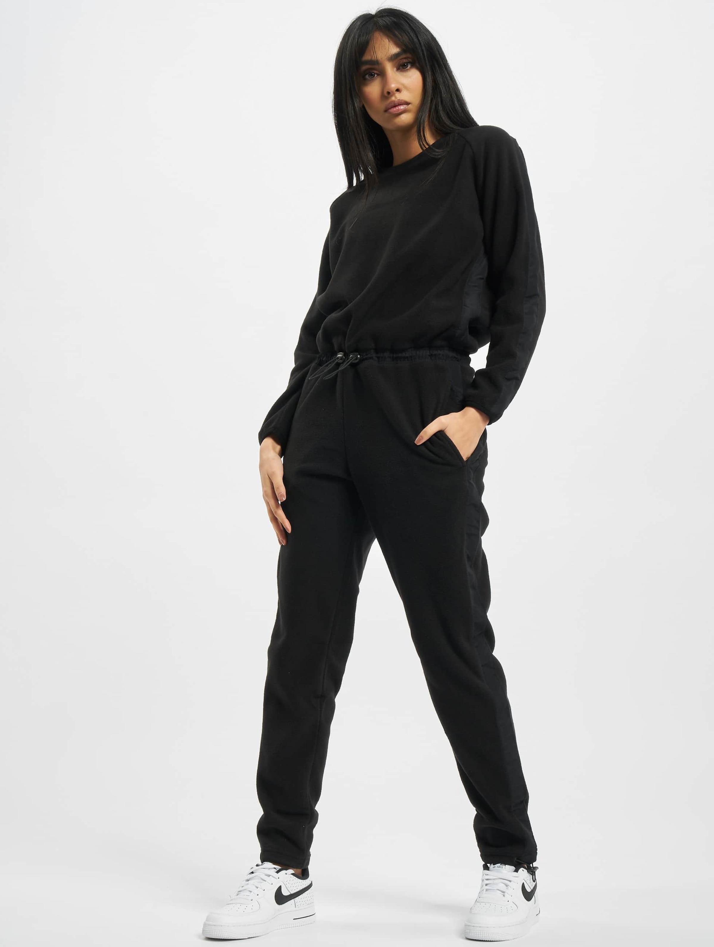 Fleece store jumpsuit womens