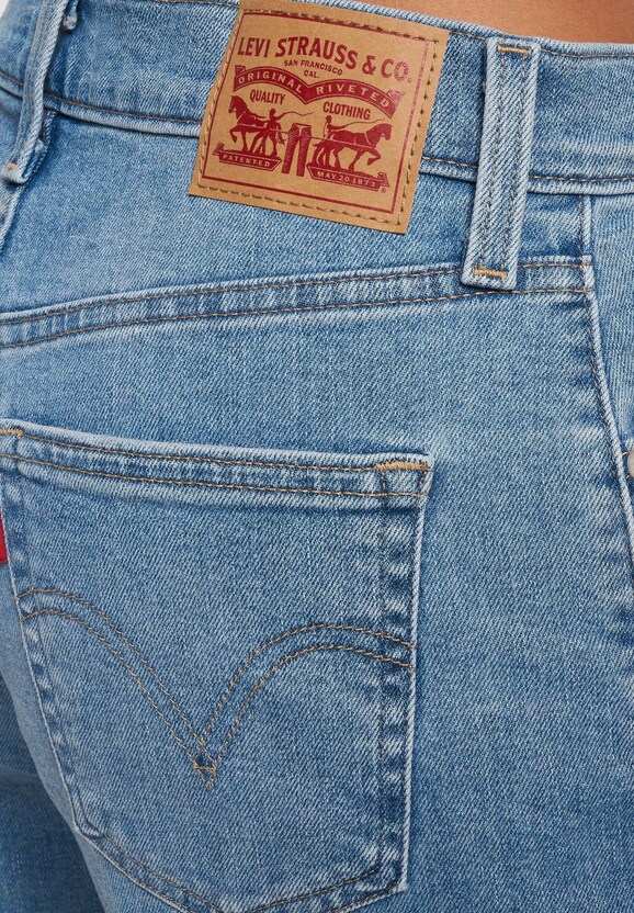 Levi's® High Waisted Mom Straight Fit Jeans-3