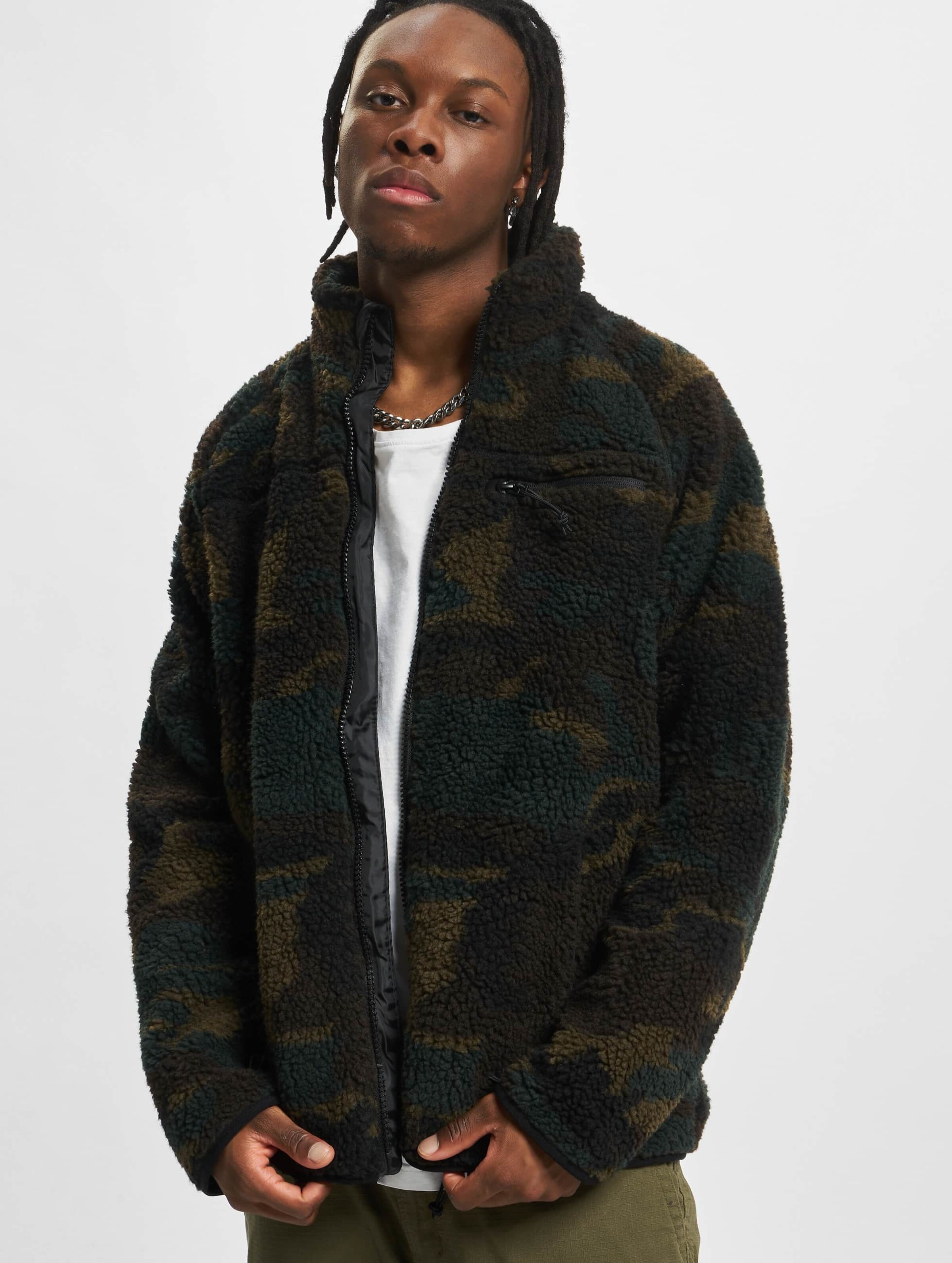 Brave soul store camo jacket