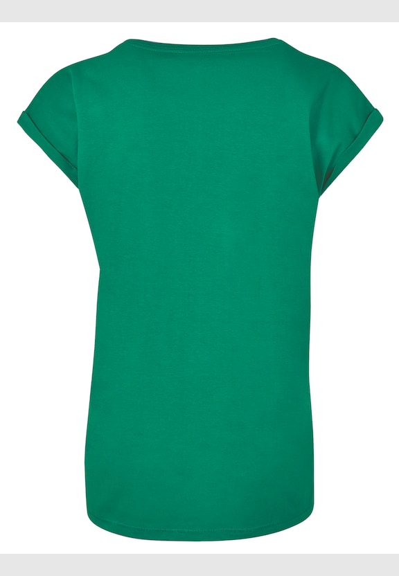 Ladies One Line Extended Shoulder Tee-3