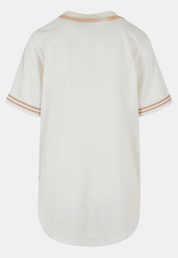 KW241-029-2 Karl Kani Varsity Pinstripe Baseball Shirt-4