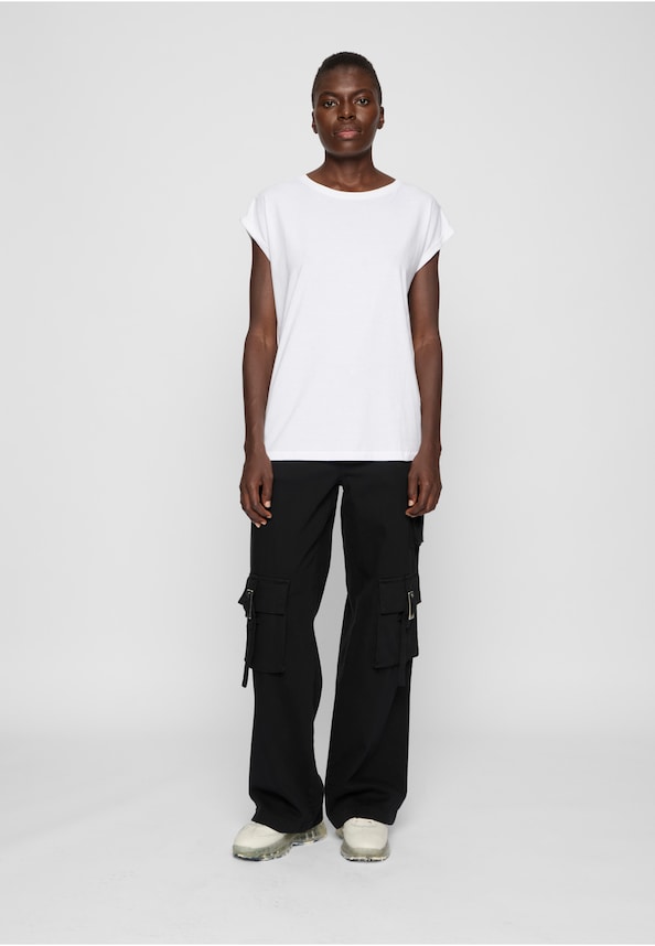 Pre-Pack Ladies Extended Shoulder Tee 2-Pack-2