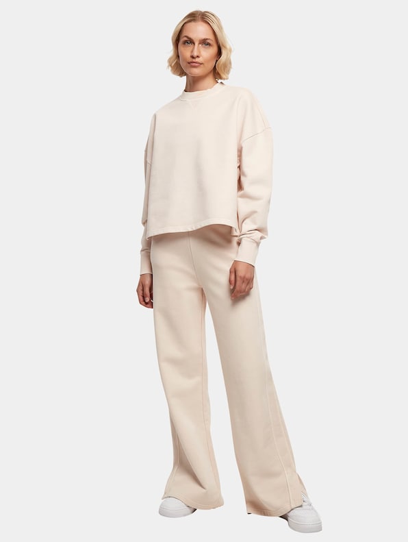 Ladies Heavy Terry Garment Dye Crewneck-3