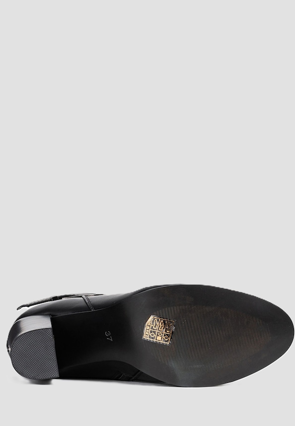 Schuh Kunstleder Stiefelette-3