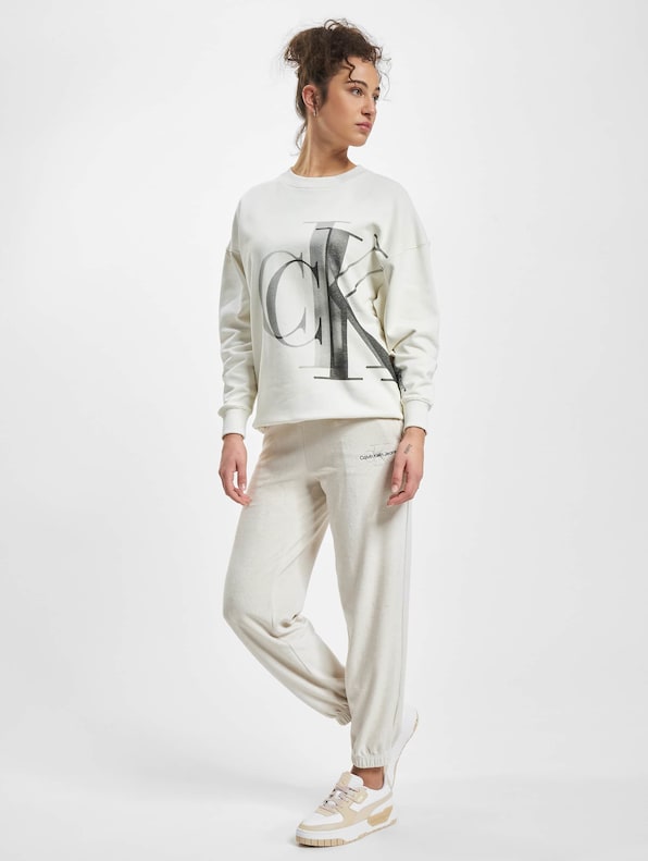 Calvin Klein Jeans Monogram Towelling Jogginghose-6