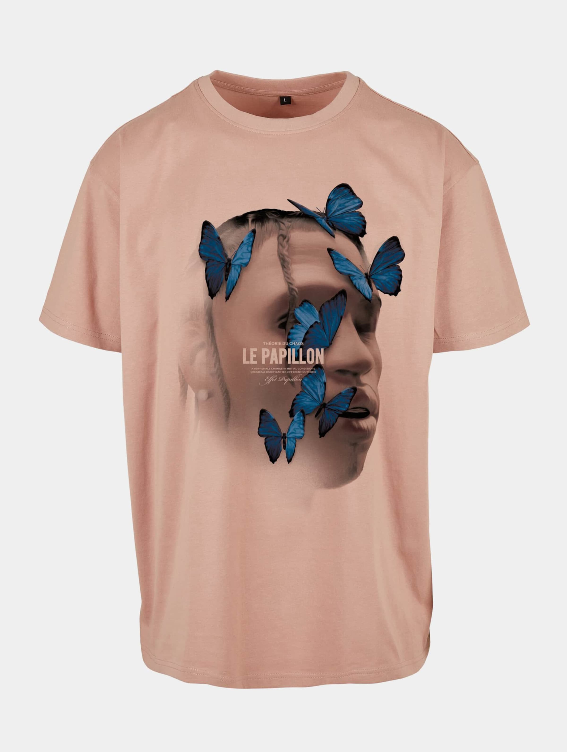 T shirt cheap con papillon