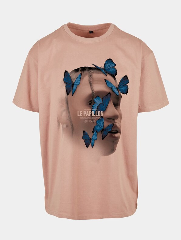 Mister Tee Upscale Le Papillon Oversize T-Shirt-0