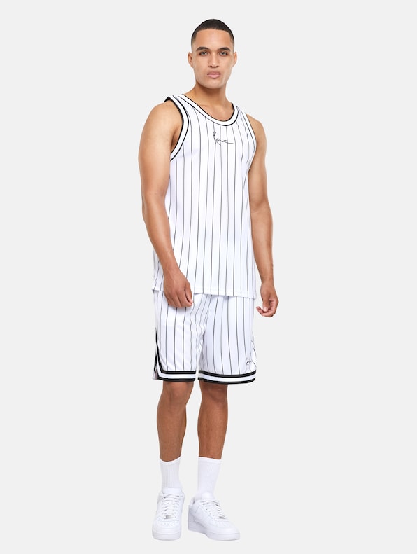 KK Small Signature Pinstripe Basketball-0