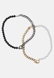 Half Pearl Exchangable Necklace 2-Pack-0