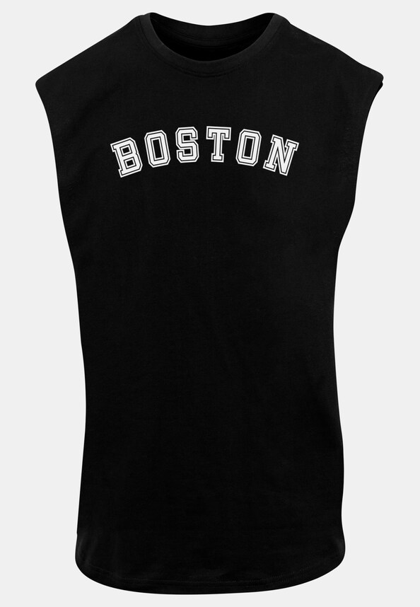 Boston X Sleeveless Tee-4