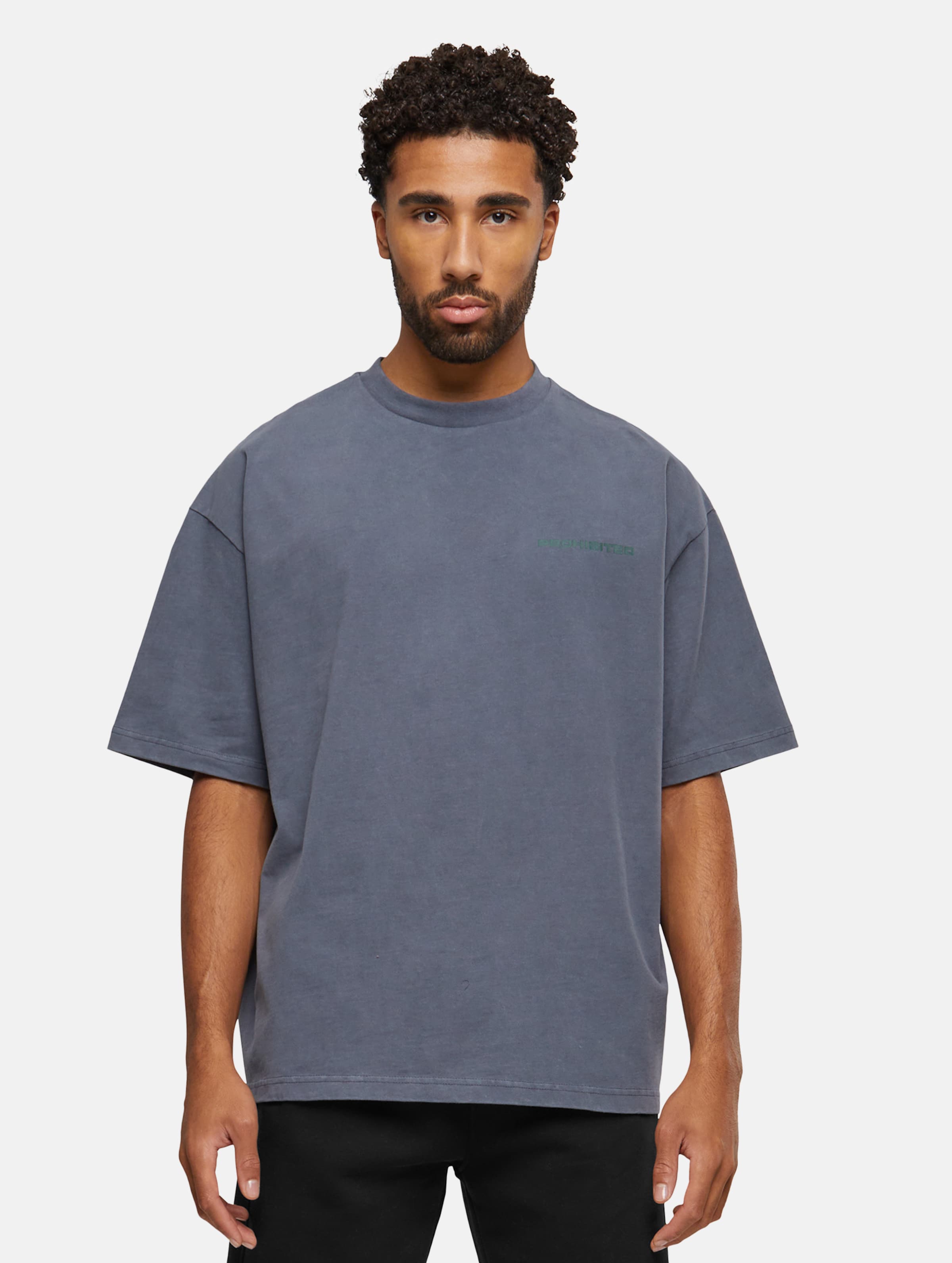 Prohibited 10119 T-Shirts Männer op kleur grijs, Maat L