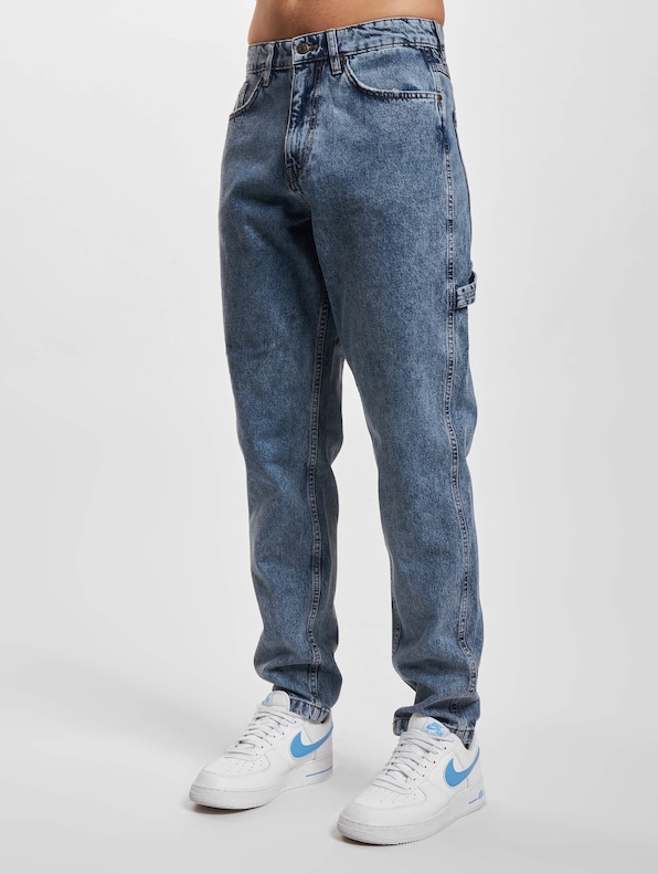 Retro Tape Workwear Denim Loose Fit-2