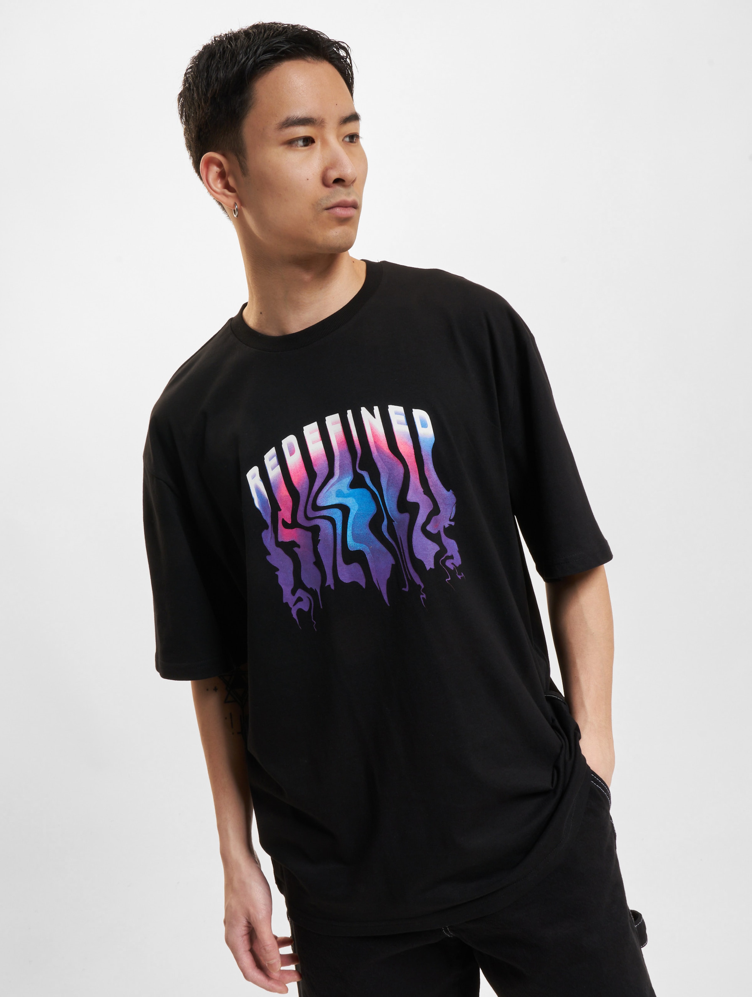 Redefined Rebel Roberto T-Shirt Mannen op kleur zwart, Maat XL