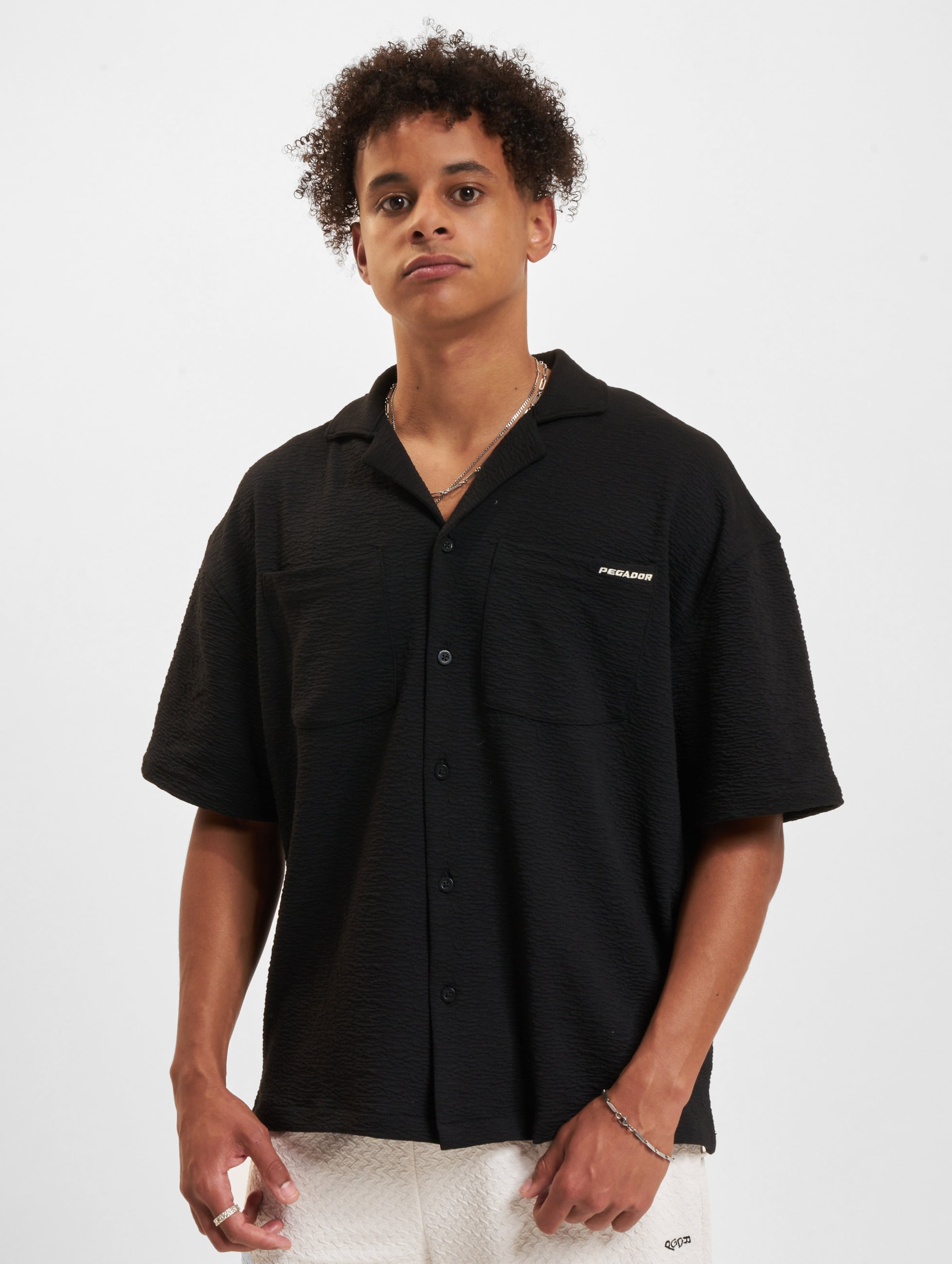 PEGADOR Acado Summer Shirt Männer,Unisex op kleur zwart, Maat S