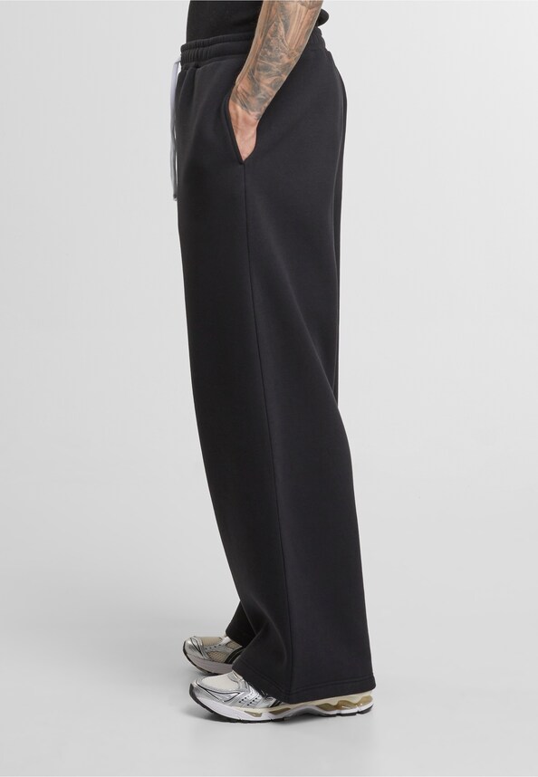 Fluffy Wide Leg Trackpants-2