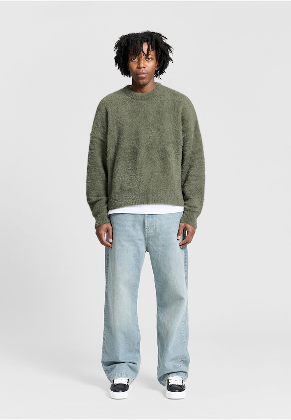 Essential Furry Knit Sweater-3