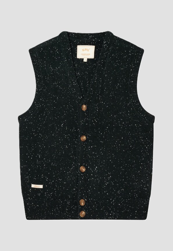 Nep Knit Vest-2