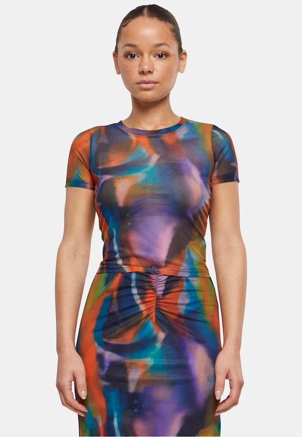 Ladies AOP Mesh Tee-0