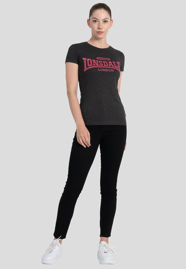 Lonsdale Tulse T-Shirt Marl-2