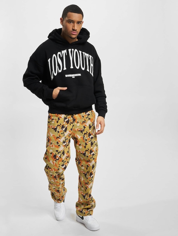 Lost Youth HOODIE CLASSIC V.1 black-4
