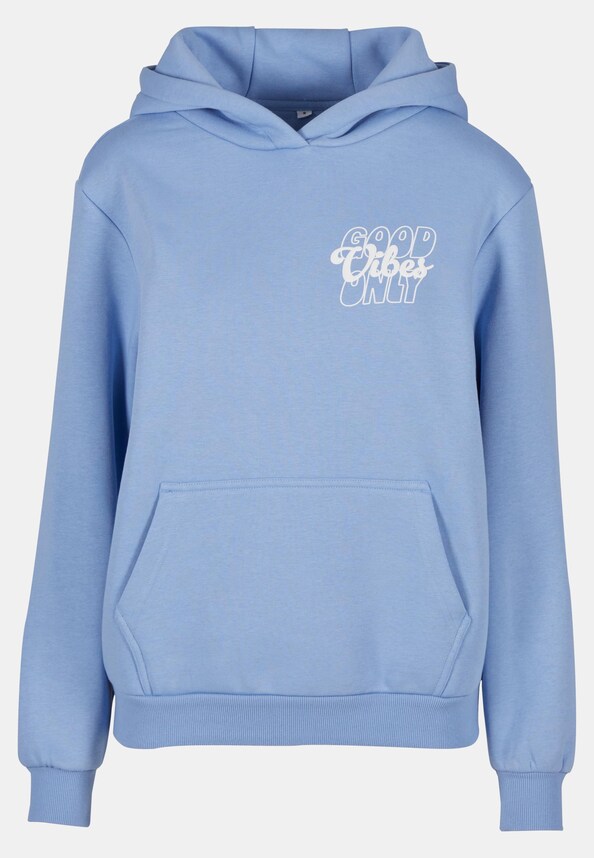 Good Vibes Ladies Fluffy Hoody-2