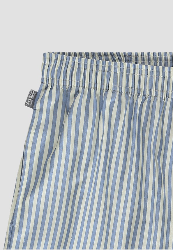 Pocketless Ice Blue Striped-1