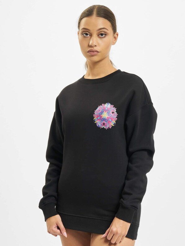 Ladies Psychadelic Mandala Crewneck-2
