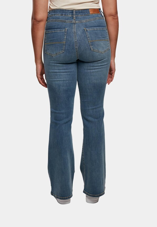 Ladies High Waist Flared-1