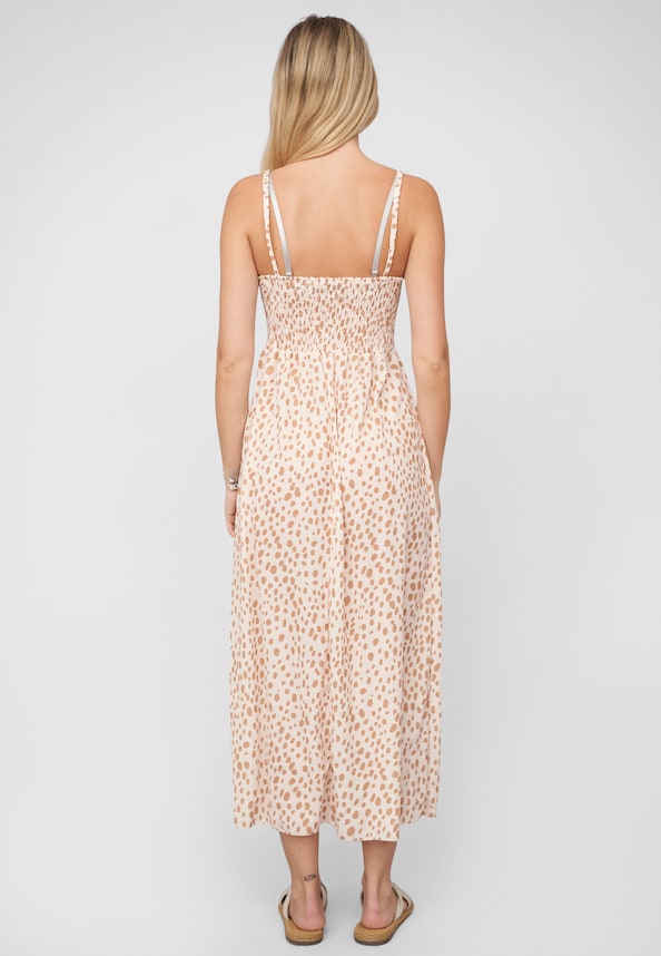 Longform Dress with aop animal print-1