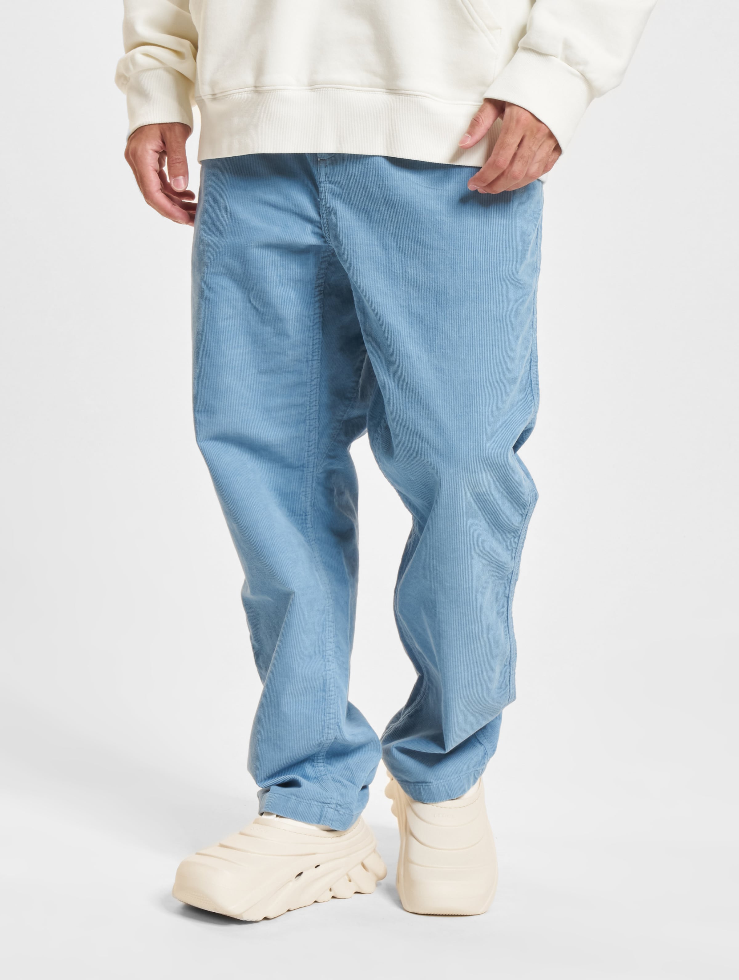 Carhartt WIP Flint Cordhose Männer,Unisex op kleur blauw, Maat L