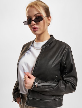 Only Mindy Faux Leather Jacket