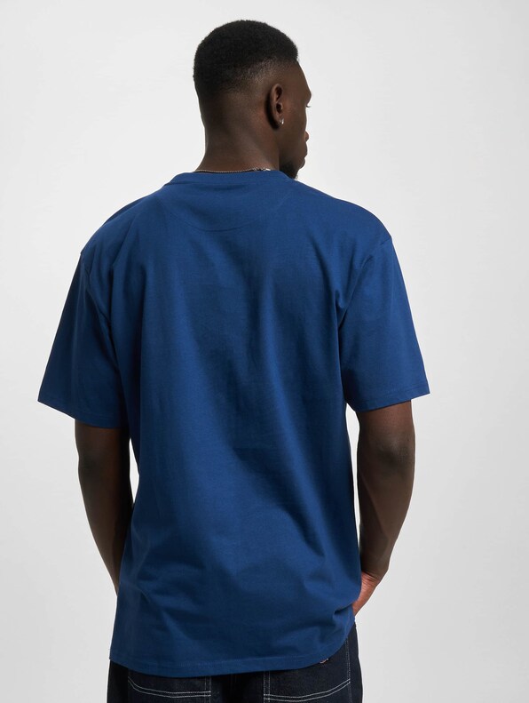 Small Signature Essential Tee dark blue-1