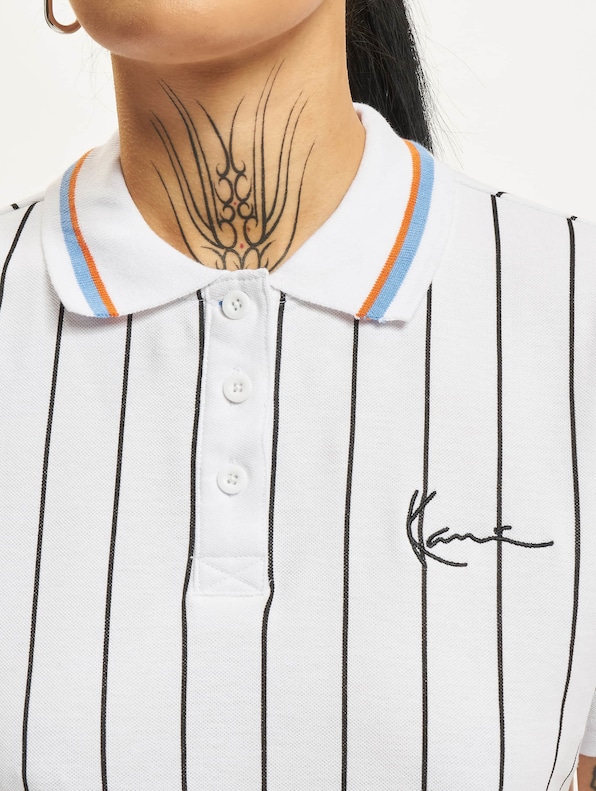 Signature Pinstripe Polo-3