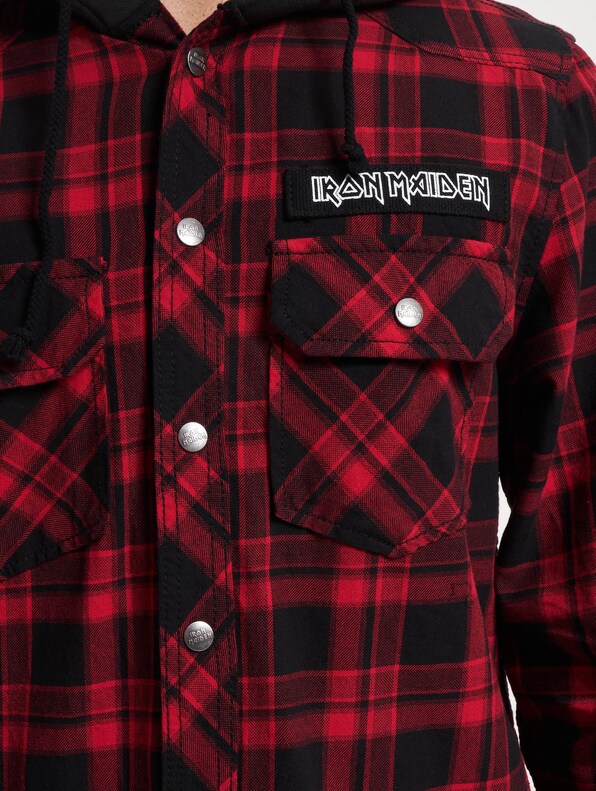 Brandit Iron Maiden Checkered  Shirt-4