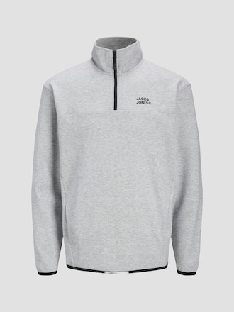 Jack & Jones Matty Logo Sweat Half Zip Hoodies