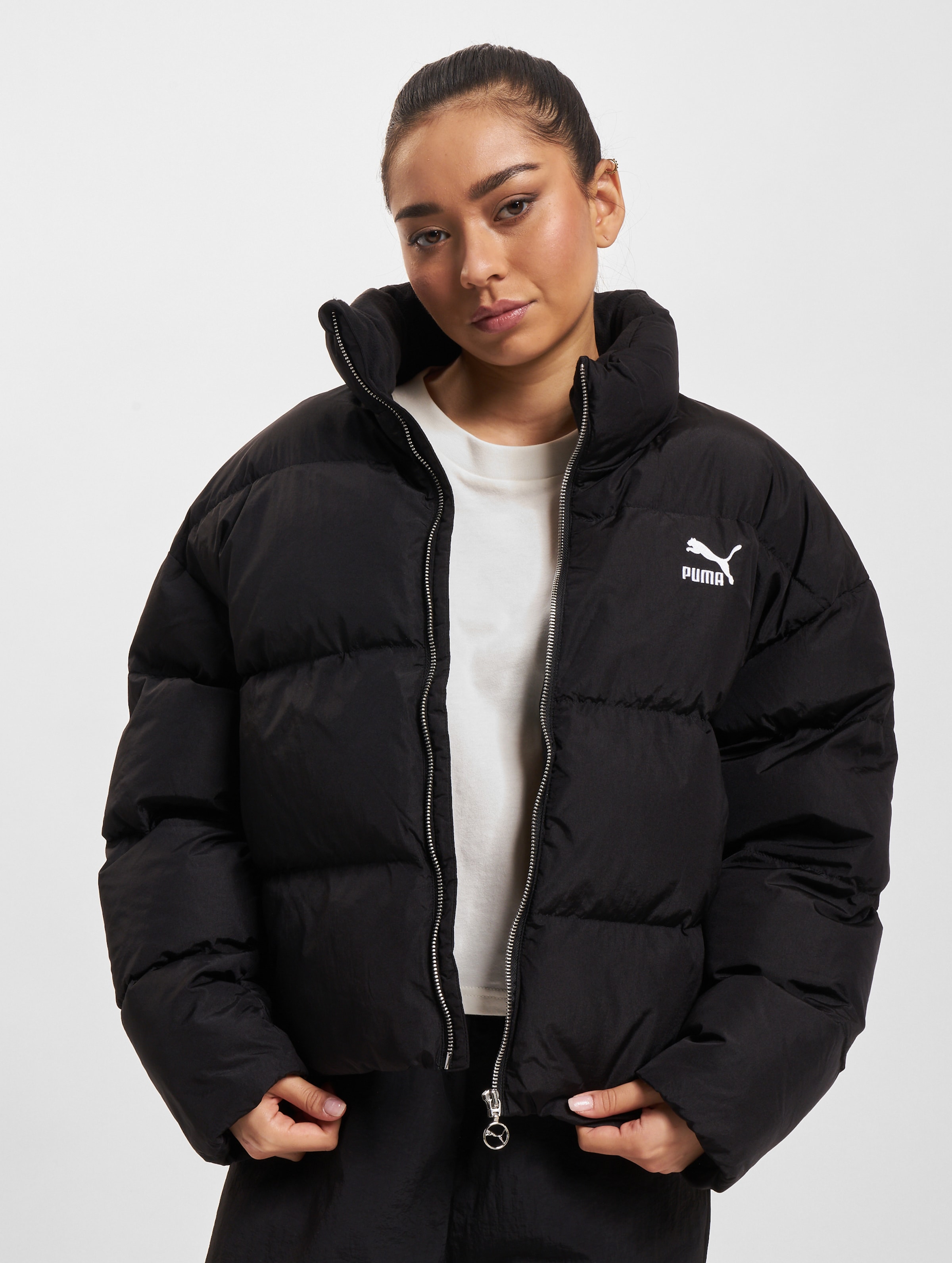 Puma Classics Oversized Puffer Jackets Vrouwen op kleur zwart, Maat XS