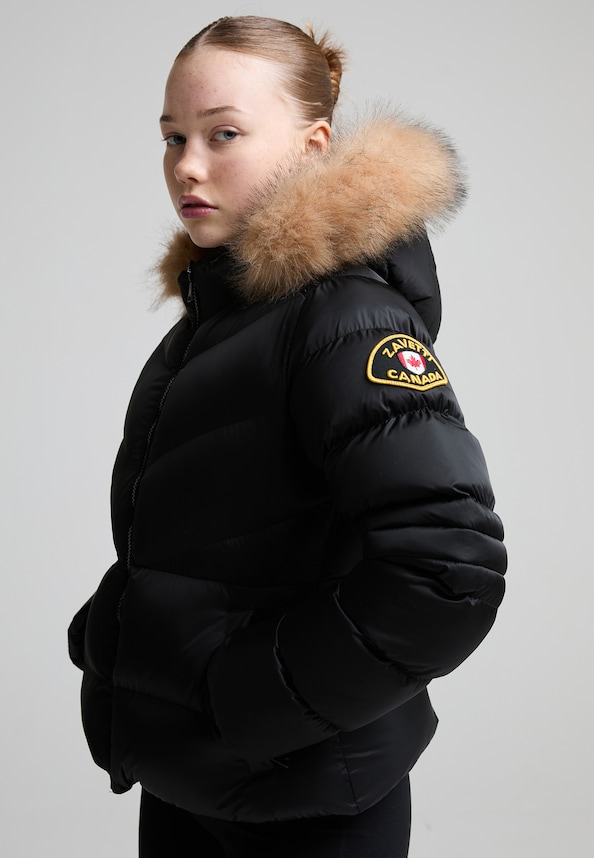G ARABELLA HOODED BOMBER JACKET-2