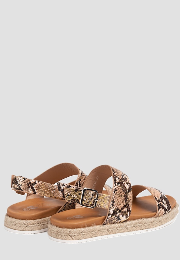 Schuh Kunstleder Sandale-1