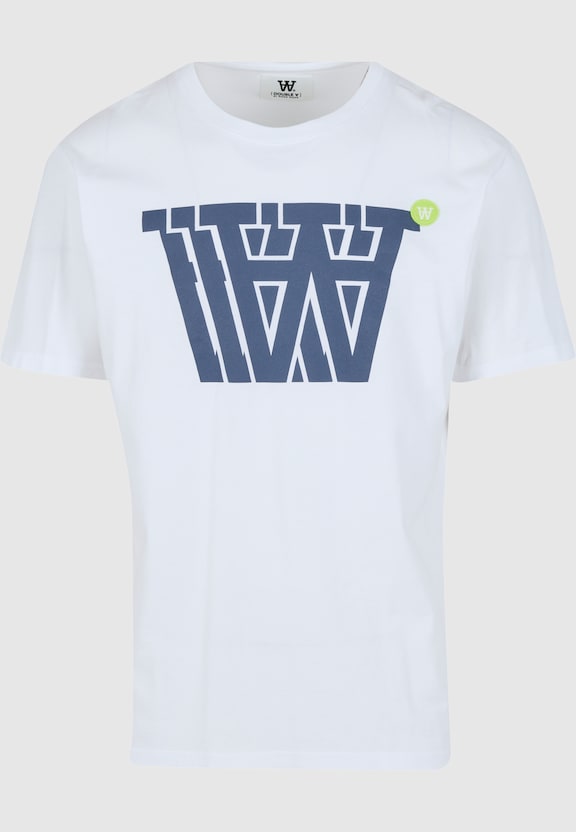 Wood Wood Ace Badge Logo T-Shirt-4