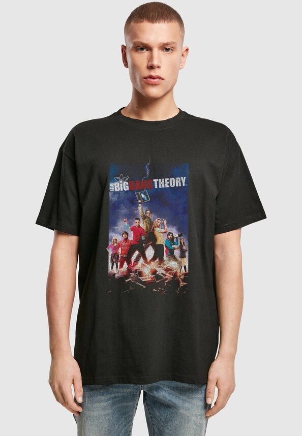 The Big Bang Theory Poster Heavy Oversize Tee-0