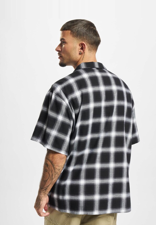 Loose Checked Resort-0