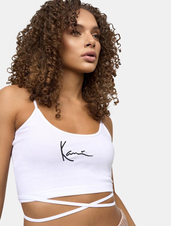 Small Signature Crop Laced Top-2