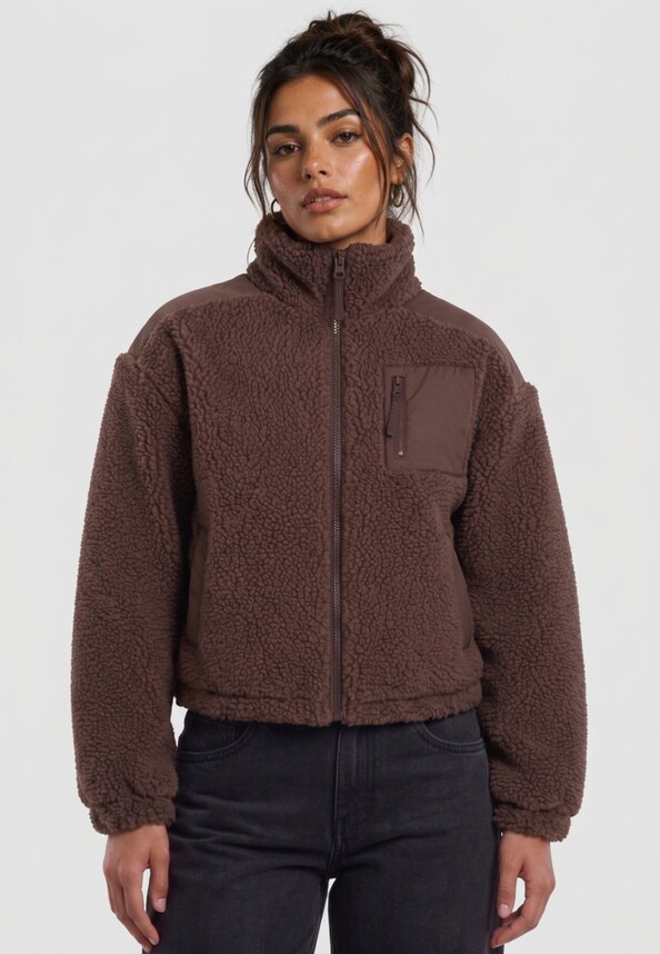 Ladies Sherpa Mix -0