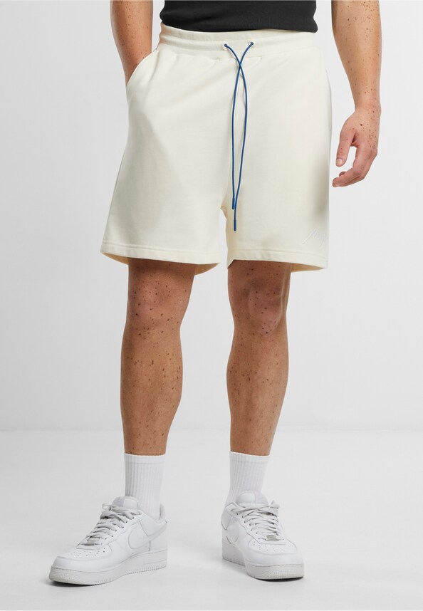 PEQUS Embroidery Logo Sweat Shorts-0