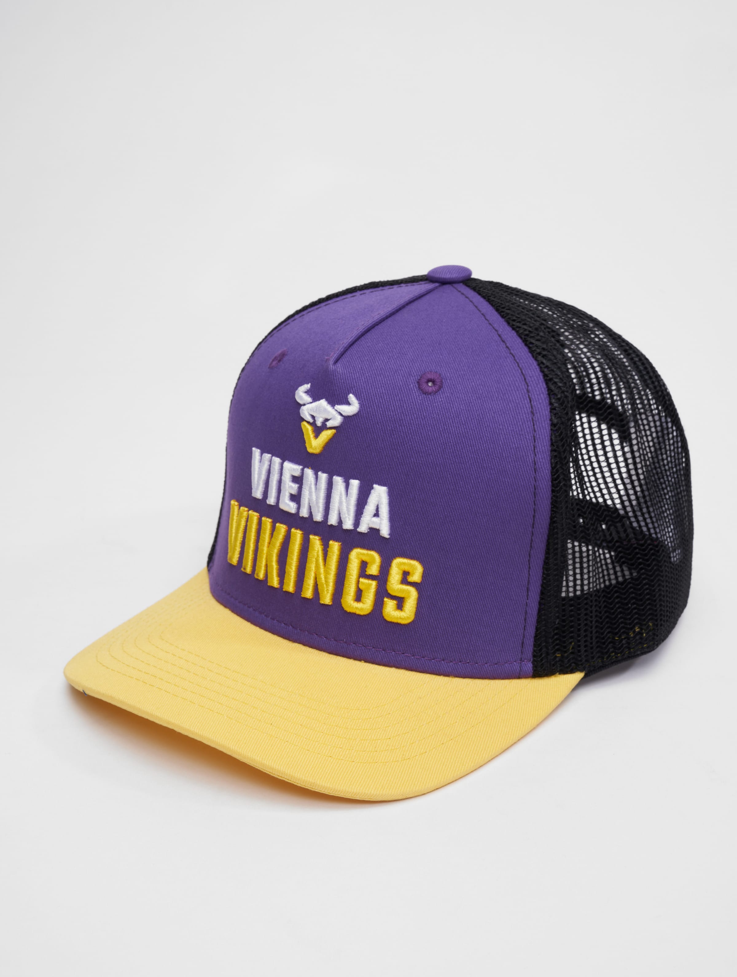 European League Of Football Vienna Vikings Trucker Caps Unisex op kleur zwart, Maat ADJUSTABLE
