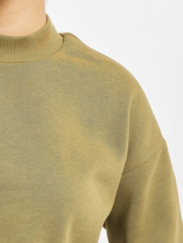 Ladies Cropped Oversized High Neck-3